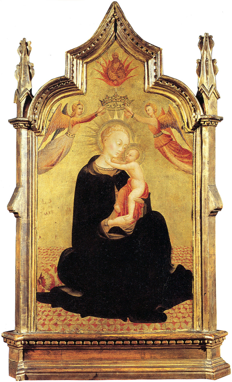 La Vierge à l'Enfant avec des anges - Stefano di Giovanni (Sassetta)