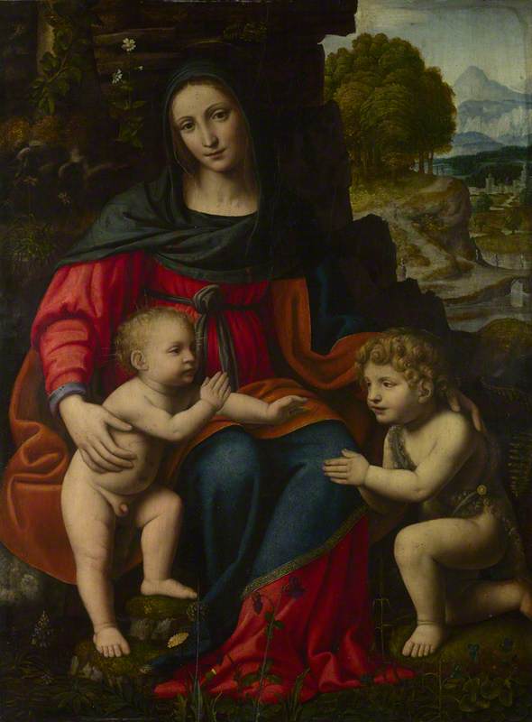 La Vierge à l'Enfant avec saint Jean - Bernardino Luini