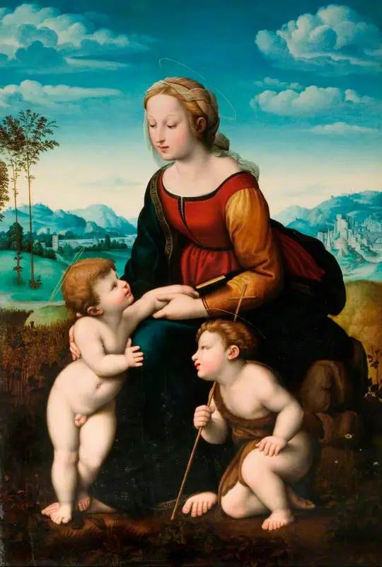 La Vierge à l'Enfant avec saint Jean - Raphaël Sanzio