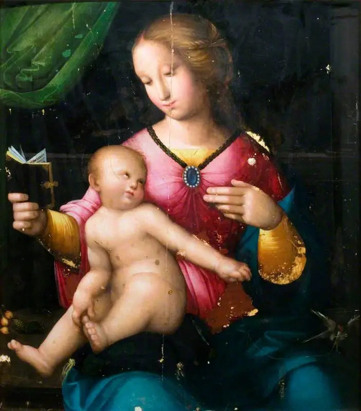 La Vierge à l'Enfant avec un chardonneret - Raphaël Sanzio