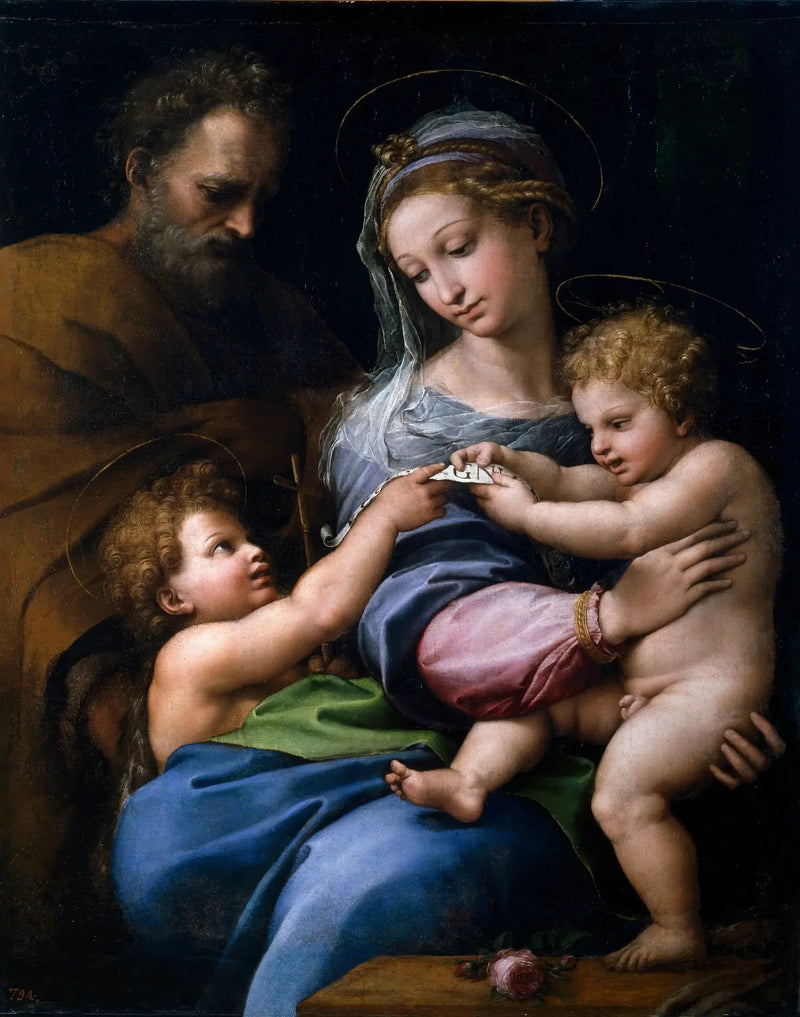 La Vierge à la rose - Raphaël Sanzio