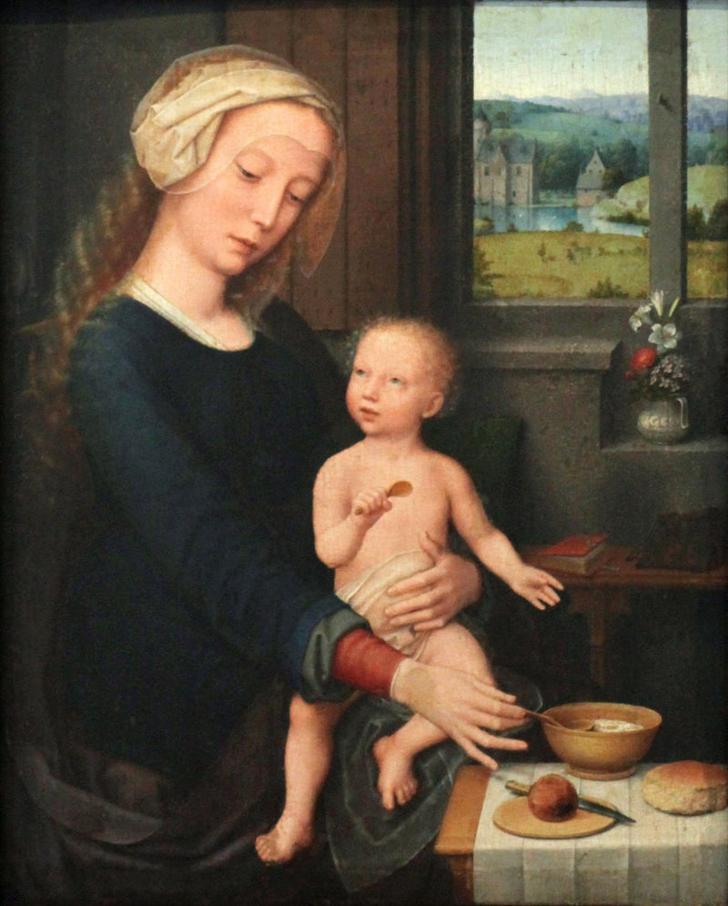 La Vierge à la soupe au lait - Gérard David