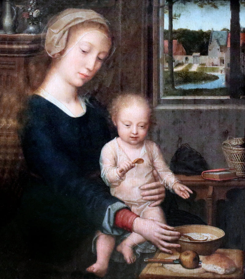 La Vierge à la soupe au lait - Gérard David