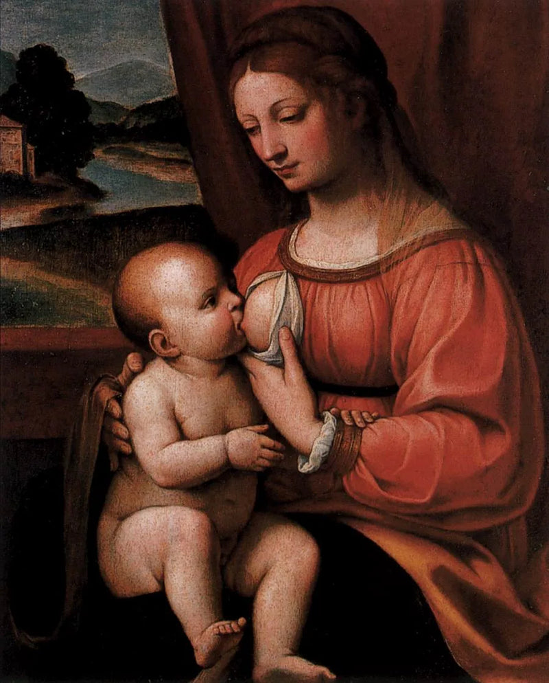 La Vierge allaitante - Bernardino Luini