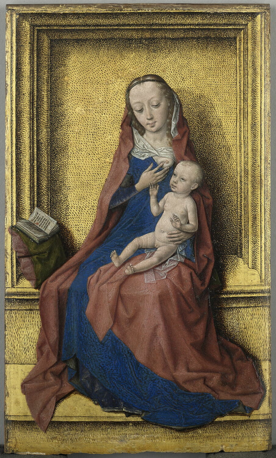 La Vierge assise avec l'Enfant - Dirk Bouts