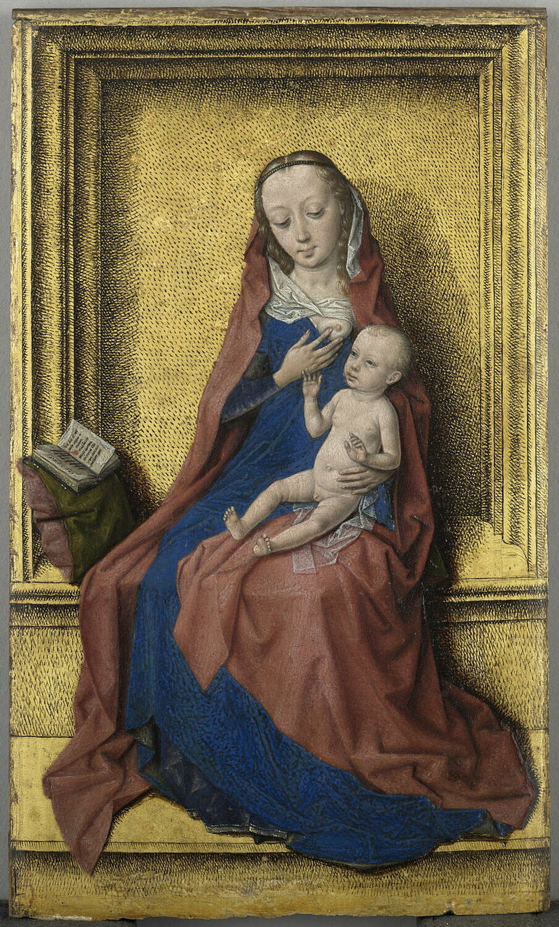 La Vierge assise avec l'Enfant - Dirk Bouts