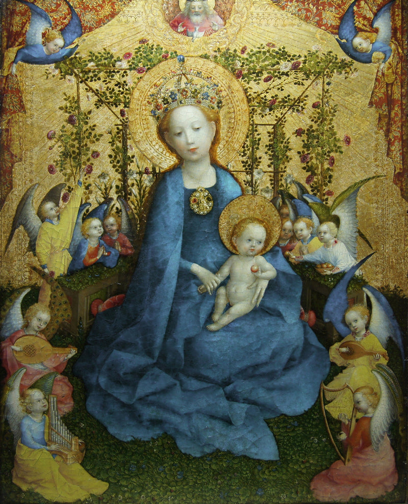 La Vierge au buisson de roses - Stefan Lochner