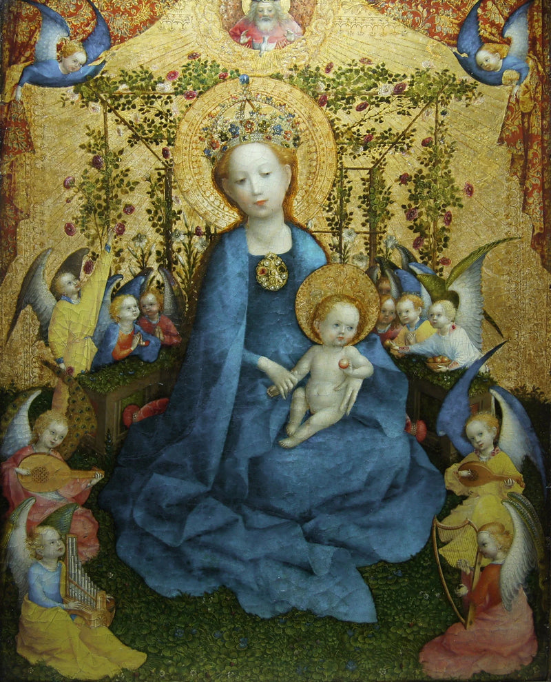 La Vierge au buisson de roses - Stefan Lochner