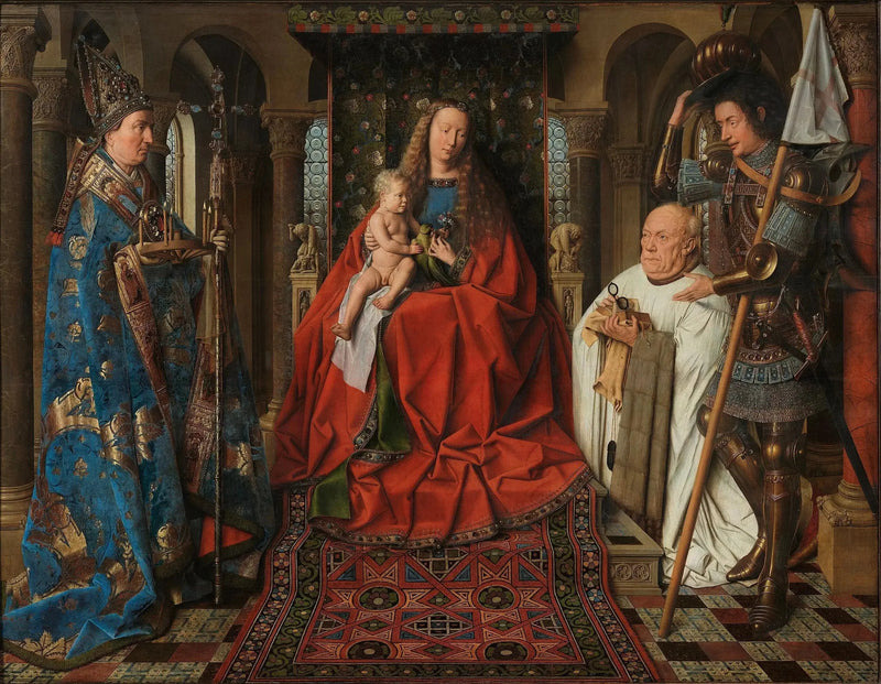 La Vierge au chanoine Van der Paele - Jan van Eyck