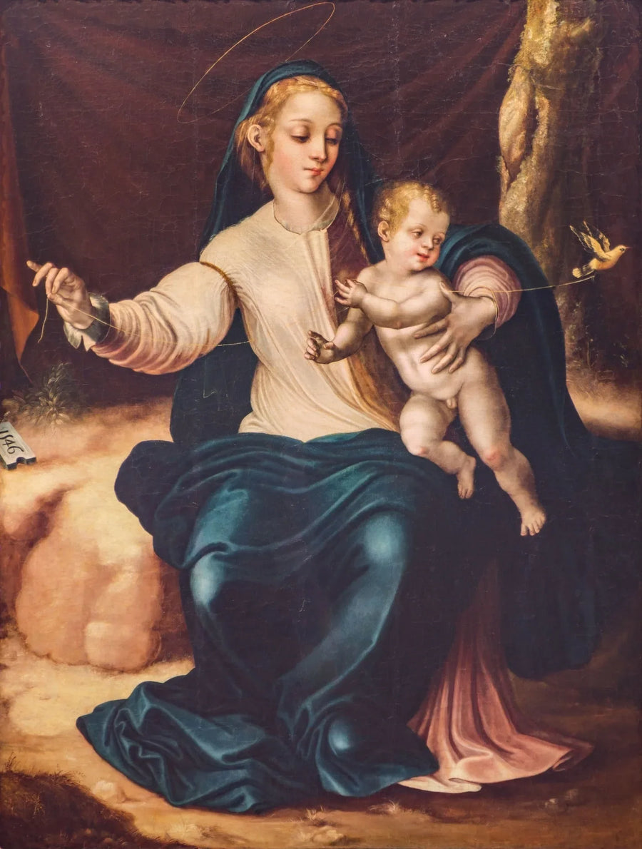 La Vierge au petit oiseau - Luis de Morales
