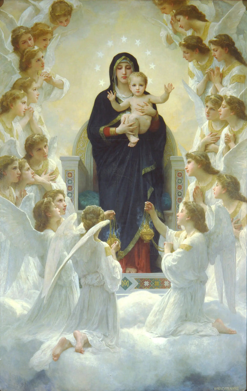 La Vierge aux anges - Bouguereau
