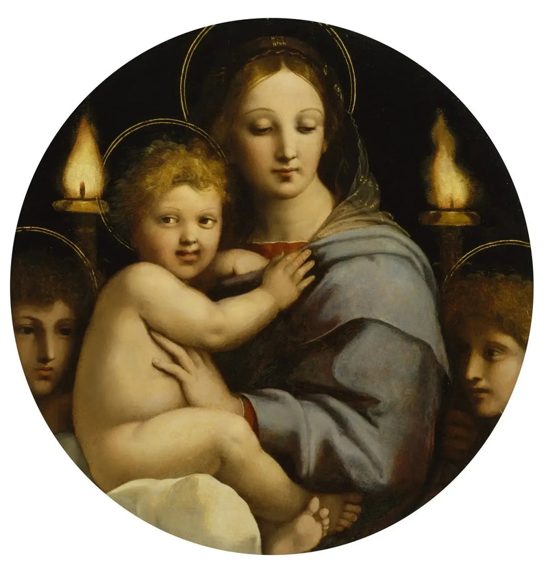 La Vierge aux candélabres - Raphaël Sanzio