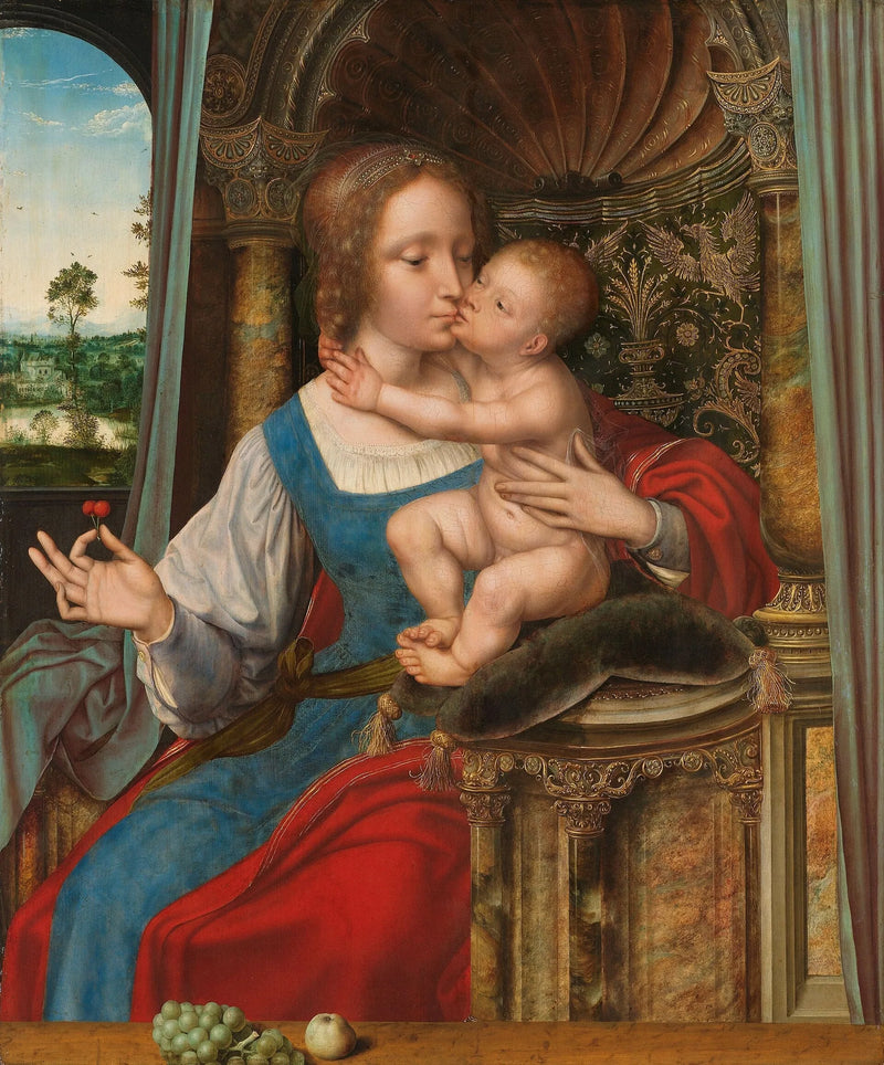 La Vierge aux cerises - Quentin Metsys