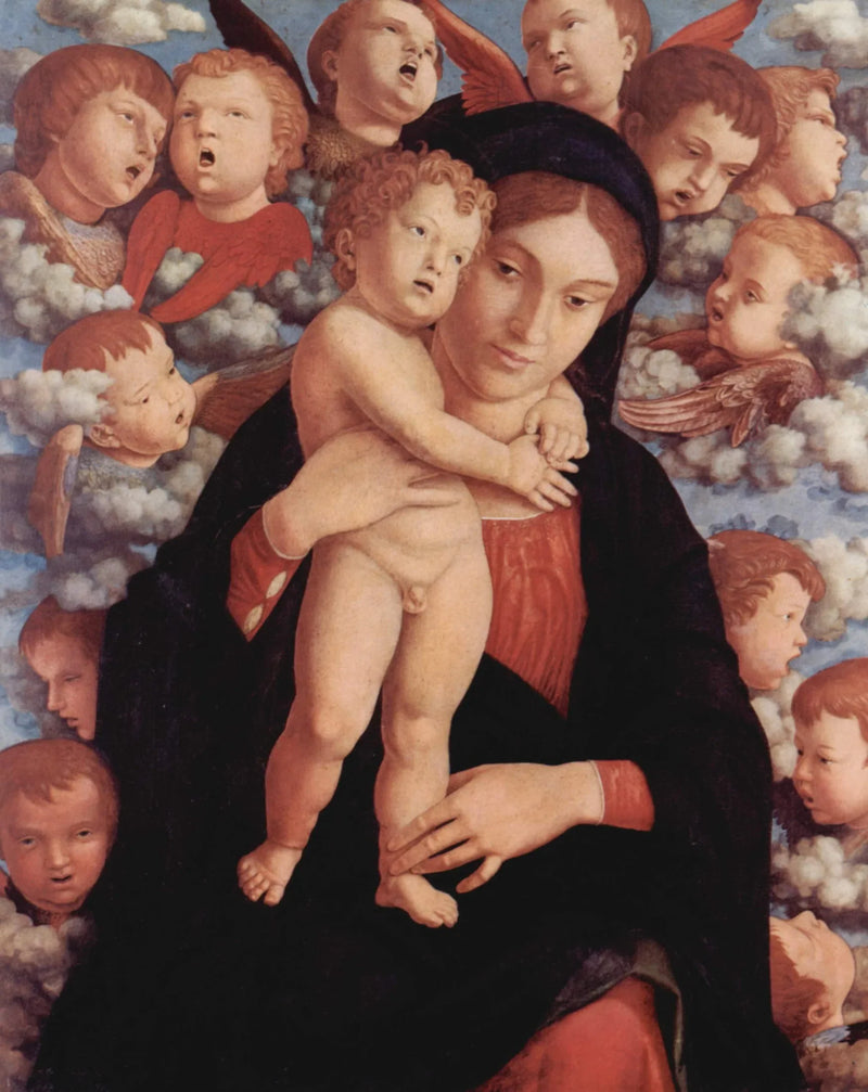 La Vierge aux chérubins - Andrea Mantegna
