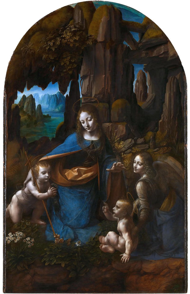 La Vierge aux rochers - Léonard de Vinci