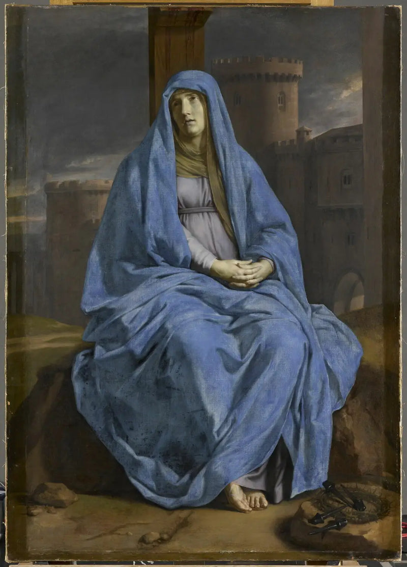 La Vierge de douleur au pied de la Croix - Philippe de Champaigne