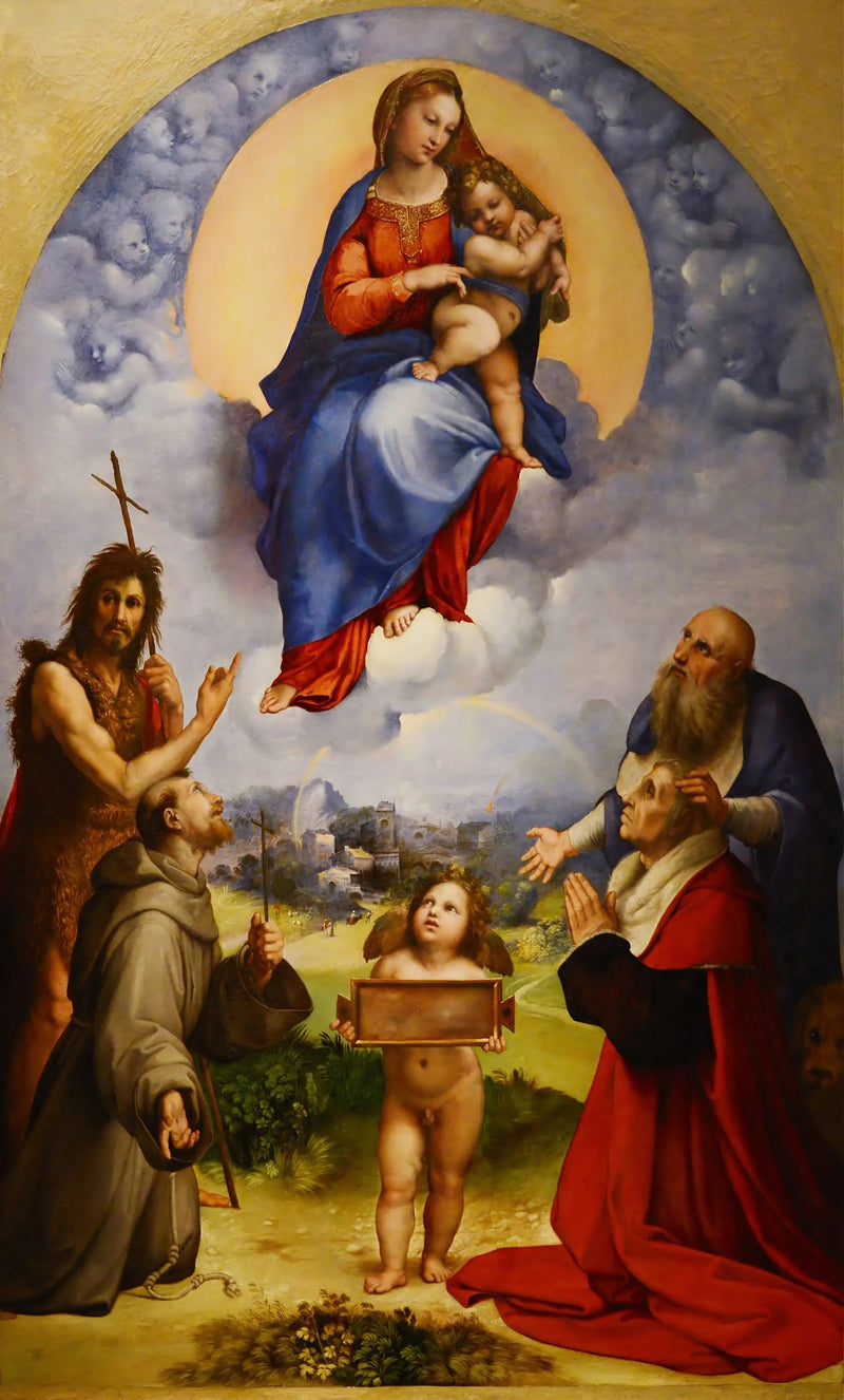 La Vierge de Foligno - Raphaël Sanzio