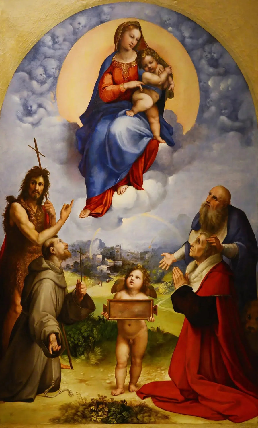 La Vierge de Foligno - Raphaël Sanzio