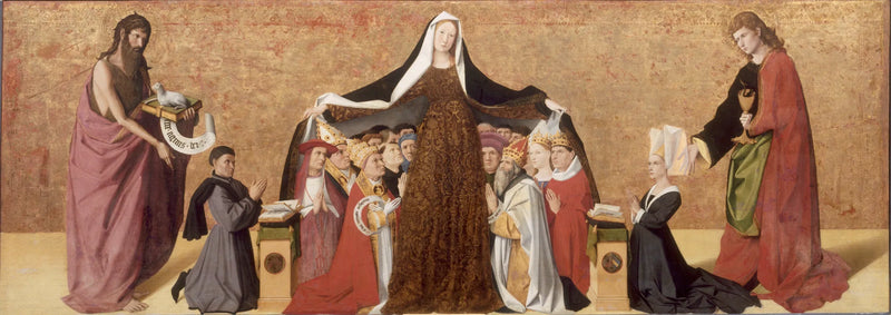 La Vierge de miséricorde de la famille Cadard - Enguerrand Quarton