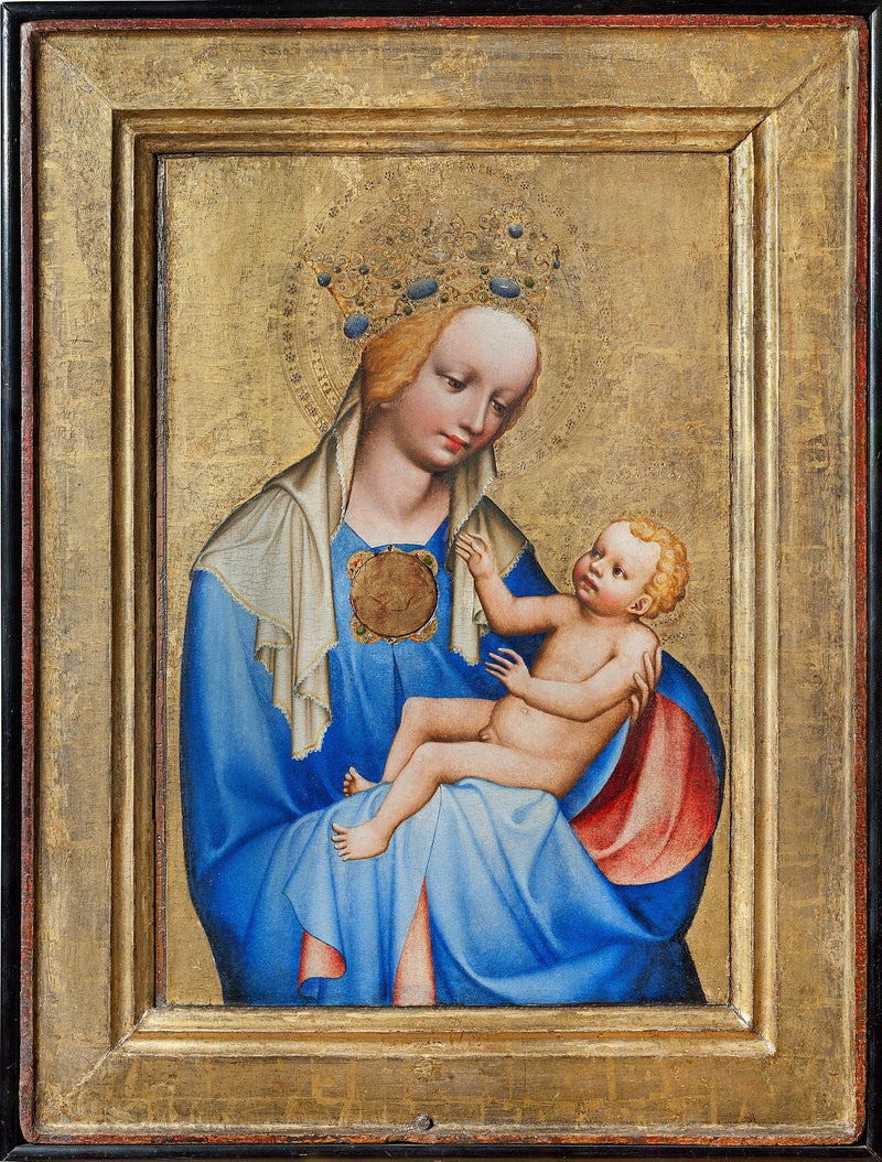 La Vierge de Roudnice - Master of the Třeboň Altarpiec