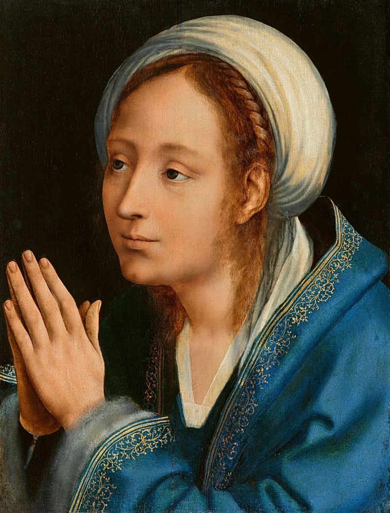 La Vierge en prière - Quentin Metsys