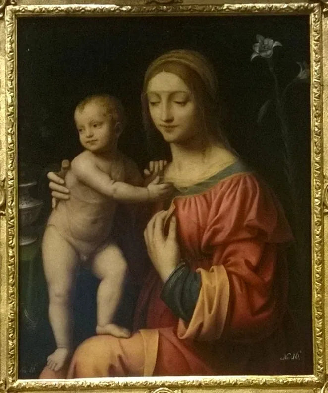 La vierge et l'enfant - Bernardino Luini