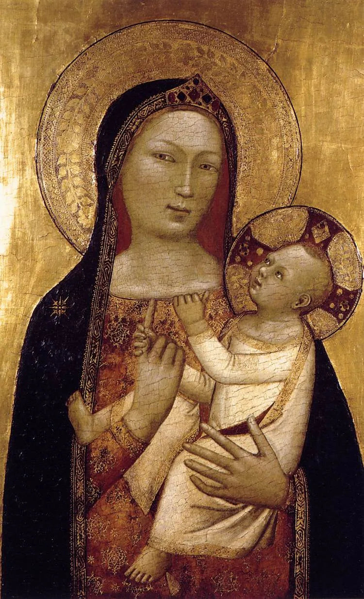 La Vierge et l'Enfant - Bernardo Daddi