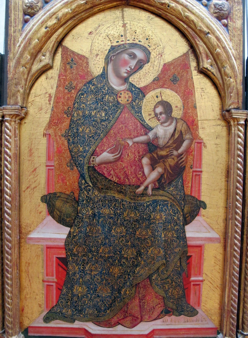 La Vierge et l'Enfant - Paolo Veneziano