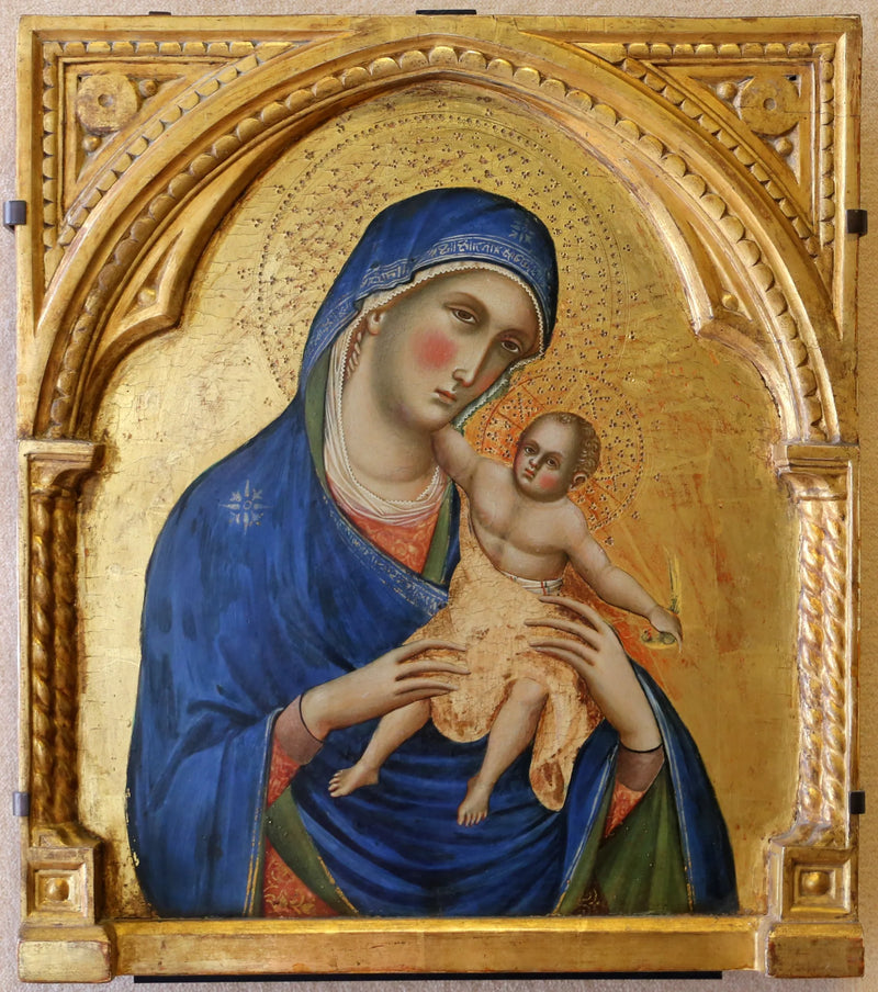 La Vierge et l'Enfant - Paolo Veneziano