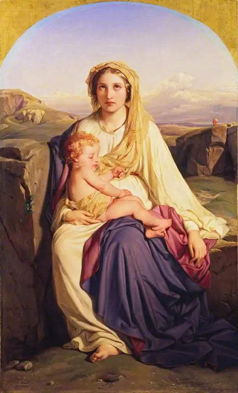 La Vierge et l'Enfant - Paul Delaroche