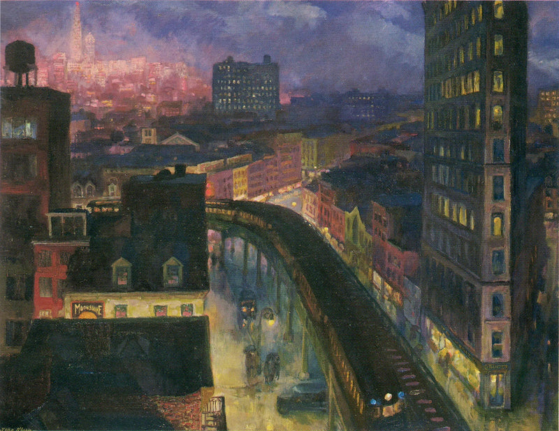 La ville depuis Greenwich Village - John Sloan