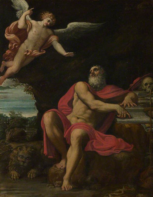 La vision de saint Jérôme - Domenichino