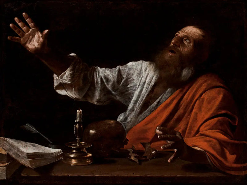 La vision de saint Jérôme - Le Caravage