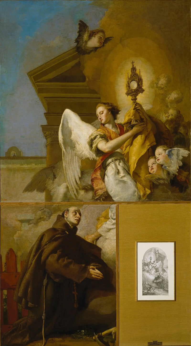 La vision de saint Pascal Baylon - Giovanni Battista Tiepolo