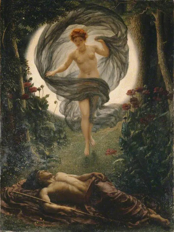 La vision d'Endymion - Edward Poynter