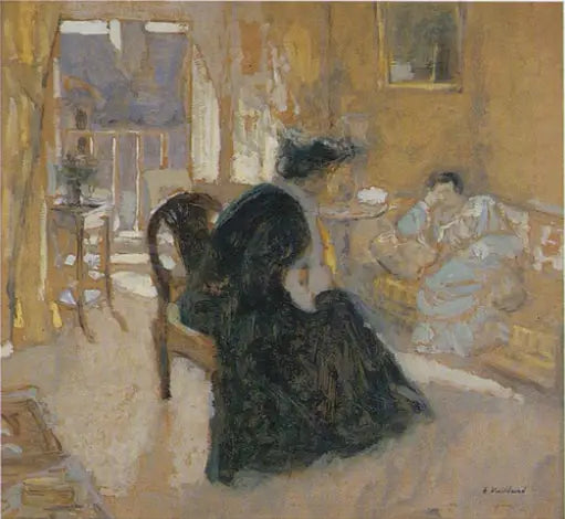 La visite chez Madame Hessel - Édouard Vuillard