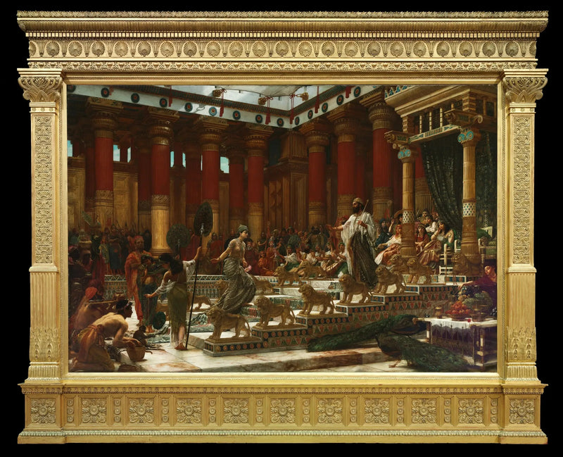 La Visite de la Reine de Saba au Roi Salomon - Edward Poynter