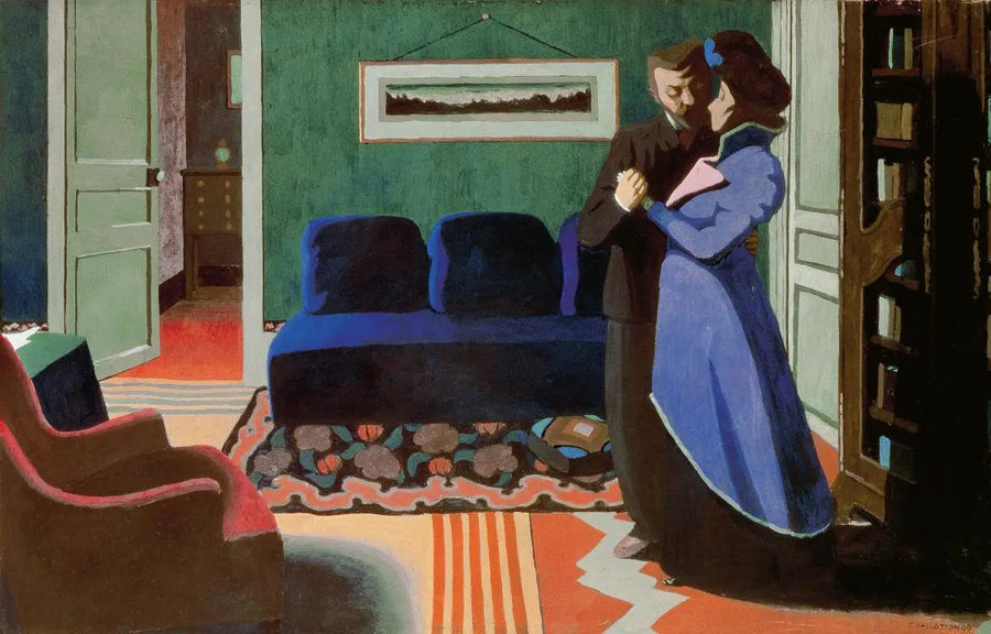 La Visite - Félix Vallotton