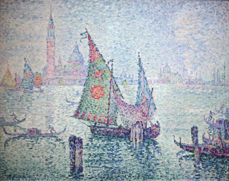 La Voile verte - Paul Signac
