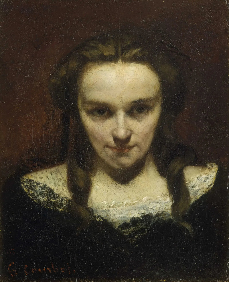 La Voyante - Gustave Courbet
