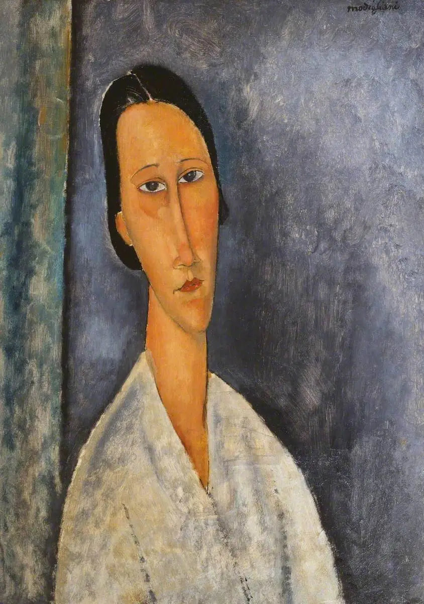 La Zborowska en buste - Amedeo Modigliani