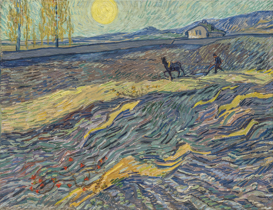 Laboureur dans un champ, F625 – Vincent van Gogh