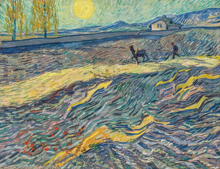 Laboureur dans un champ - Vincent van Gogh
