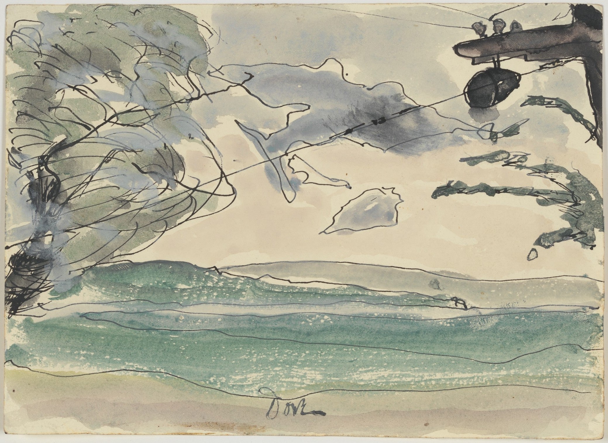 Lac Seneca - Arthur Dove