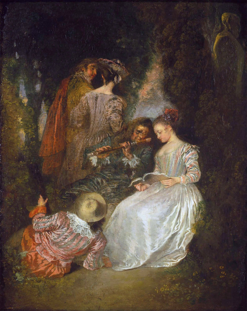 L'Accord parfait - Antoine Watteau