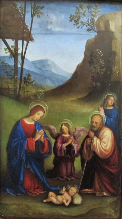 L’Adoration de l’Enfant - Francesco Francia - Alpha Reproduction