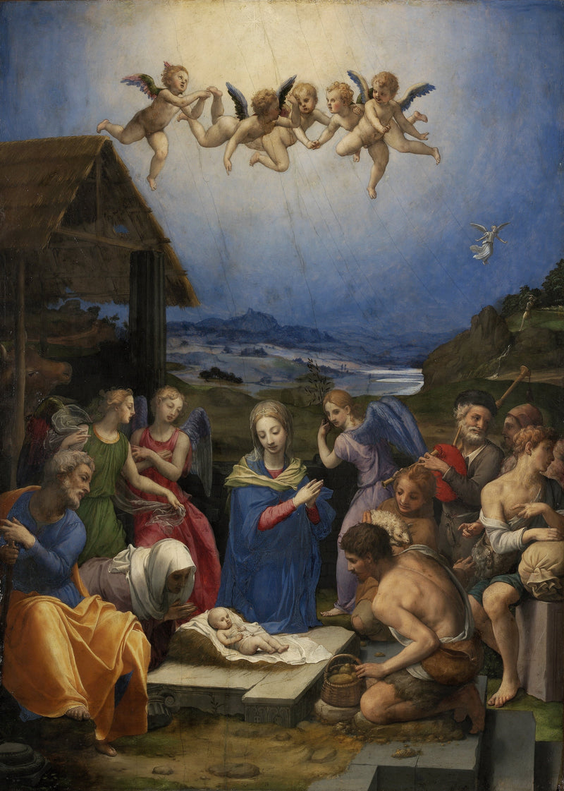 L’Adoration des bergers - Bronzino