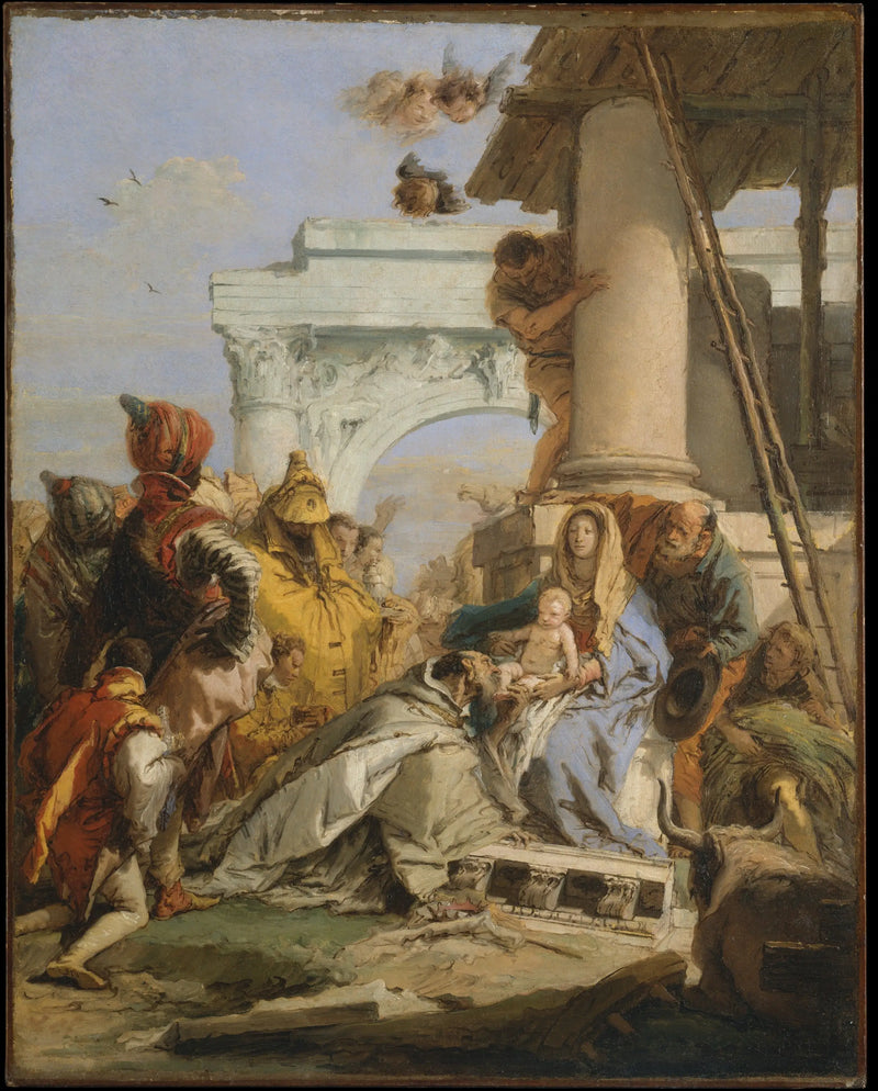 L'Adoration des mages - Giovanni Battista Tiepolo
