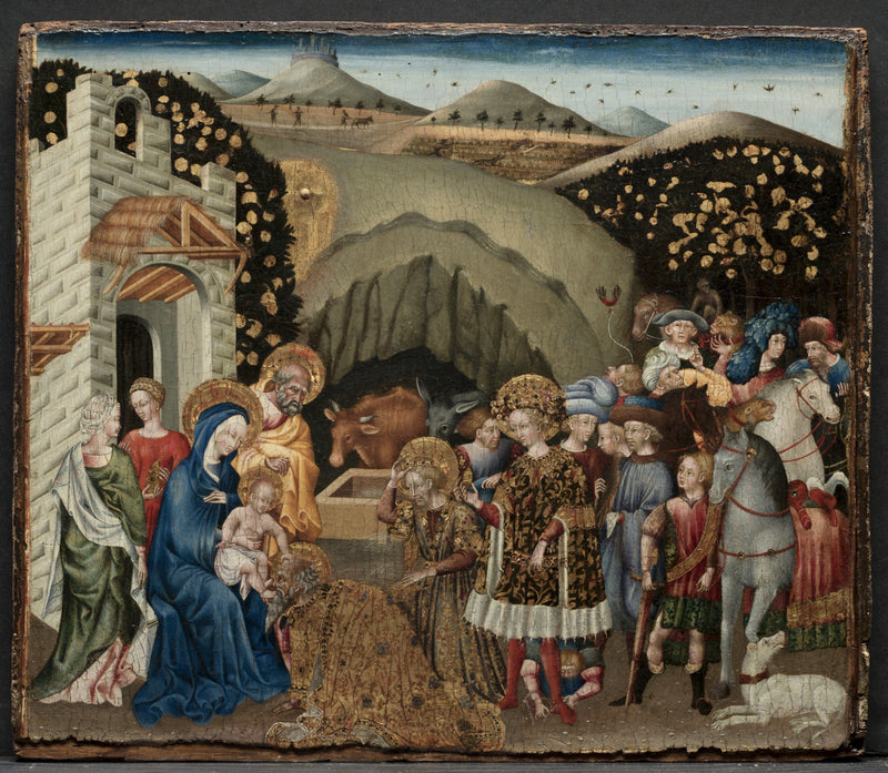 L'Adoration des Mages - Giovanni di Paolo