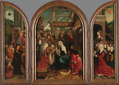 L’Adoration des mages - Jacob Cornelisz van Oostsanen - Alpha Reproduction